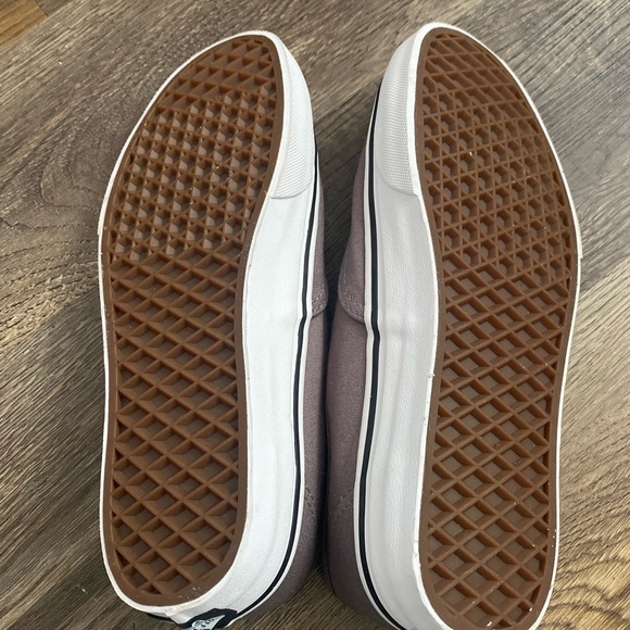 Vans Authentic Canvas Shoe in black/pewter women’s 8.5 Men’s 7. Never worn - Picture 3 of 12